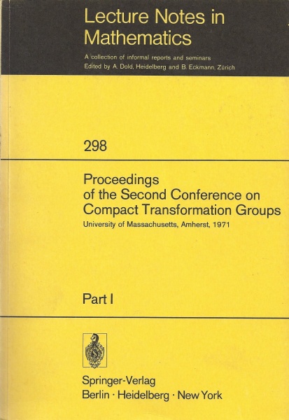 Proceedings of the Second Conference on Compact Transformation Groups