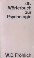dtv Wörterbuch zur Psychologie