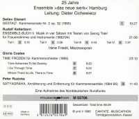 25 Jahre Ensemble Das Neue Werk Hamburg CD