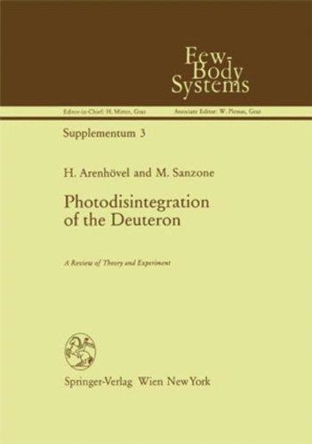 H. Arenhövel and M. Sanzone • Photodisintegration of the Deuteron