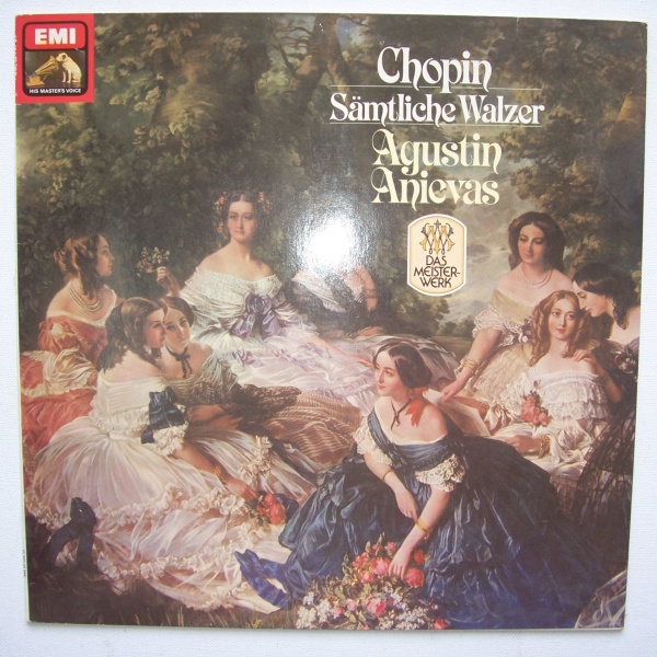 Frédéric Chopin (1810-1849) • Sämtliche Walzer LP • Agustin Anievas