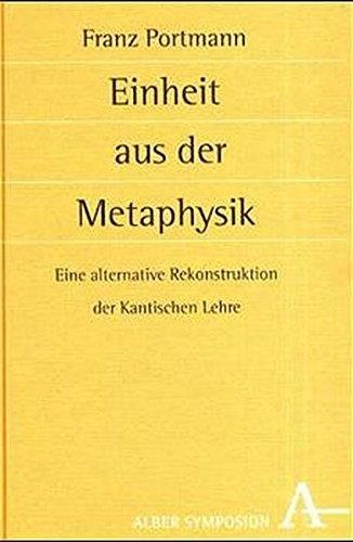 Franz Portmann • Einheit aus der Metaphysik