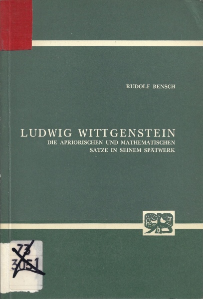 Rudolf Bensch • Ludwig Wittgenstein