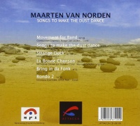 Maarten van Norden • Songs to Make the Dust Dance CD
