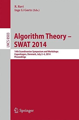 Algorithm Theory - SWAT 2014