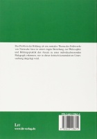 Eva Henckmann • Grundlagen der Bildungsphilosophie im Frühwerk Nietzsches