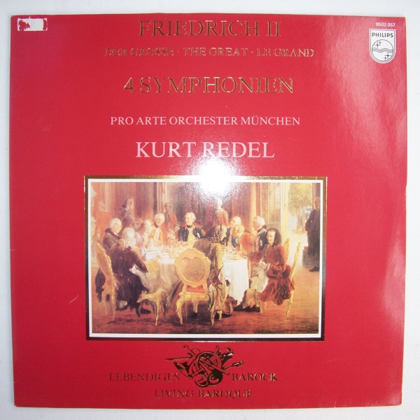 Friedrich II. (1712-1786) • 4 Symphonien LP