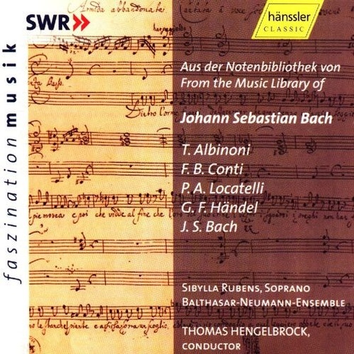 Aus der Notenbibliothek von / From the music library of Johann Sebastian Bach (1685-1750) CD