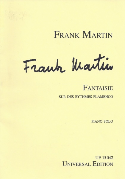 Frank Martin (1890-1974) • Fantaisie