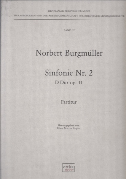 Norbert Burgmüller (1810-1836) • Sinfonie Nr. 2