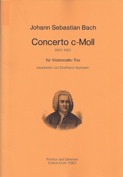 Johann Sebastian Bach (1685-1750) • Concerto c-moll BWV 1060