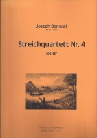 Joseph Bengraf (1745-1791) • Streichquartett Nr. 4