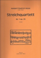 Adolph Friedrich Hesse (1809-1863) • Streichquartett...
