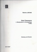 Hanns Jelinek (1901-1969) • Drei Chansons: 3....