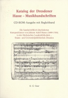 Katalog der Dresdener Hasse-Musikhandschriften, Buch +...