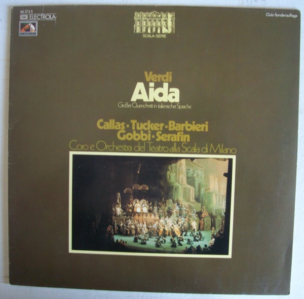 Giuseppe Verdi (1813-1901) • Aida LP • Maria Callas
