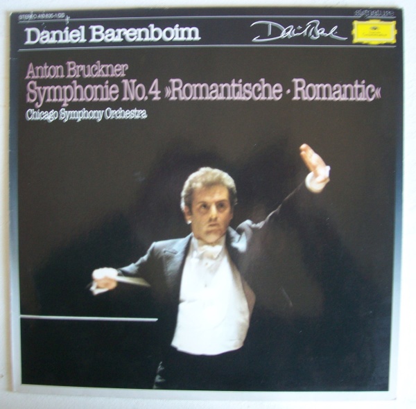 Daniel Barenboim: Bruckner (1824-1896) • Symphonie No. 4 "Romantische"• "Romantic" LP