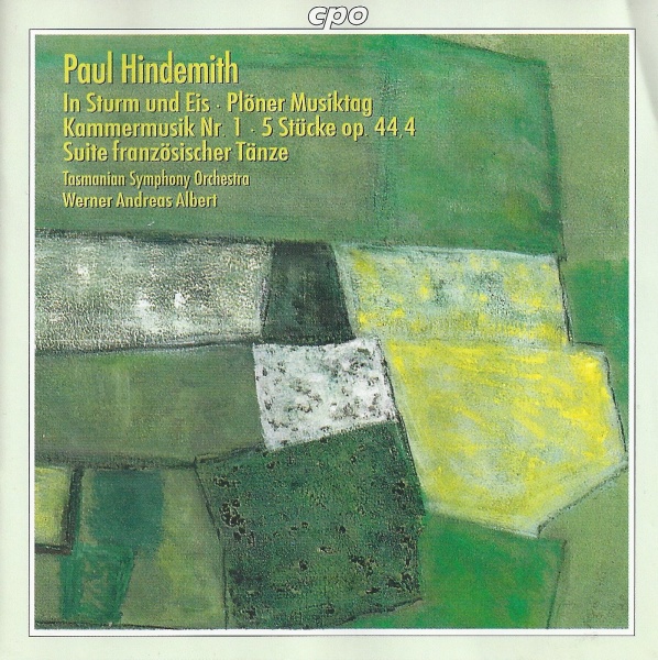 Paul Hindemith (1895-1963) • In Sturm und Eis CD