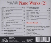 Antonin Dvorak (1841-1904) • Piano Works (2) CD
