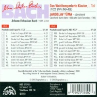 Johann Sebastian Bach (1685-1750) • Das Wohltemperierte Klavier 2 CDs