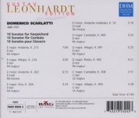 Gustav Leonhardt: Domenico Scarlatti (1685-1757) • 10 Sonatas for Harpsichord CD