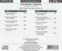 Giuseppe Tartini (1692-1770) • The Violin Concertos Vol. 9 2 CDs