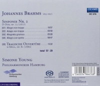 Simone Young: Johannes Brahms (1833-1897) • Sinfonie Nr. 2 SA-CD