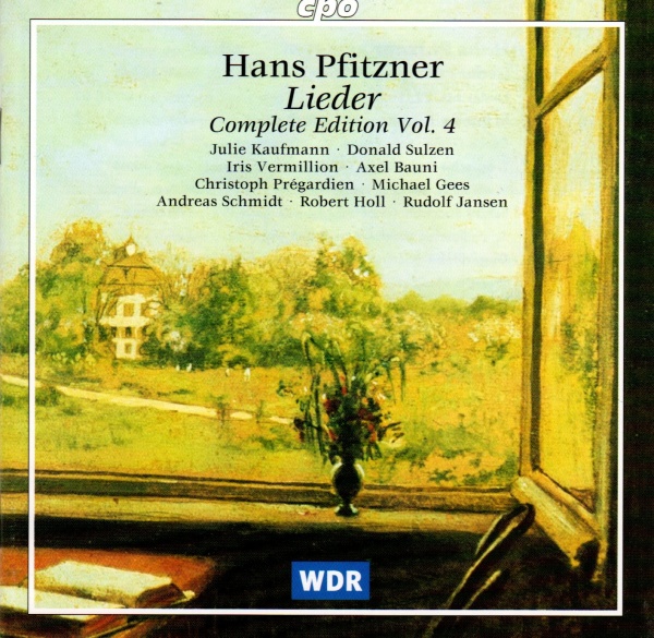 Hans Pfitzner (1869-1949) • Lieder, Complete Edition Vol. 4 CD