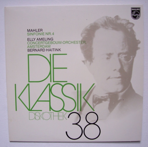Gustav Mahler (1860-1911) • Sinfonie Nr. 4 LP • Elly Ameling