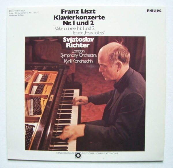 Svjatoslav Richter: Franz Liszt (1811-1886) • Klavierkonzerte Nr. 1 und 2 LP