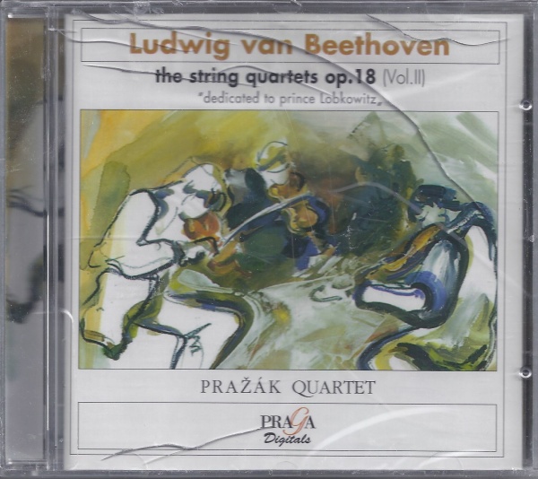 Ludwig van Beethoven (1770-1827) • The String Quartets op. 18 (Vol. II) CD
