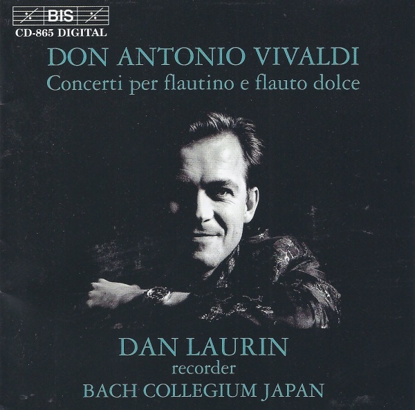 Dan Laurin: Vivaldi (1678-1741) • Concerti per flautino e flauto dolce CD