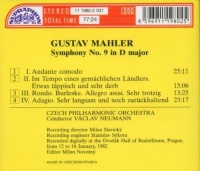 Gustav Mahler (1860-1911) • Symphony No. 9 CD