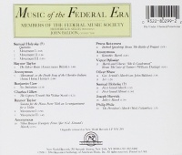 Music of the Federal Era CD