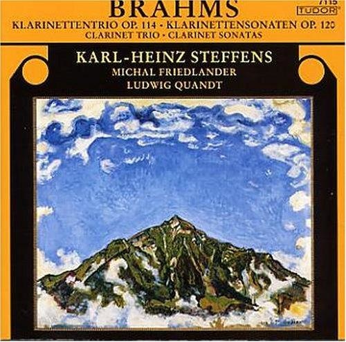 Johannes Brahms (1833-1897) • Klarinettentrio CD • Karl-Heinz Steffens