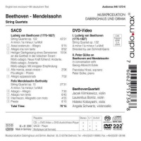 Beethoven-Quartett • Beethoven & Mendelssohn-Bartholdy SA-CD + DVD-Video