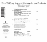 Alexander Zemlinsky (1871-1942) & Erich Wolfgang Korngold (1897-1957) CD