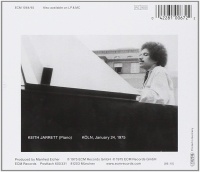 Keith Jarrett • The Köln Concert CD