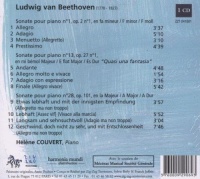 Ludwig van Beethoven (1770-1827) • Sonates pour piano CD • Hélène Couvert