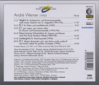 André Werner • Edition zeitgenössische Musik CD
