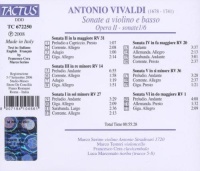 Antonio Vivaldi (1678-1741) • Sonate a violino e...