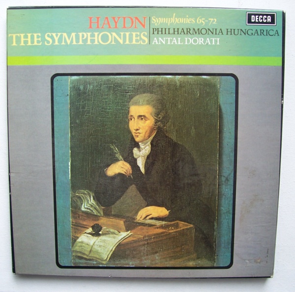 Joseph Haydn (1732-1809) - The Symphonies (65-72) 4 LP-Box - Antal Dorati