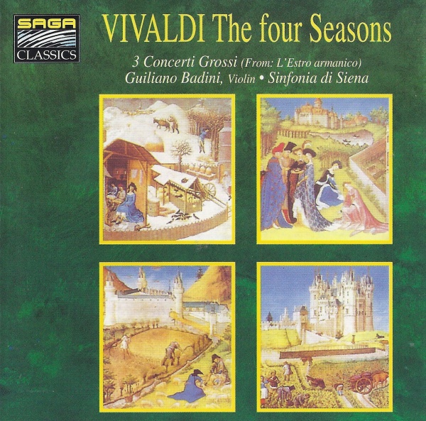 Antonio Vivaldi (1678-1741) • The four Seasons CD • Guiliano Badini