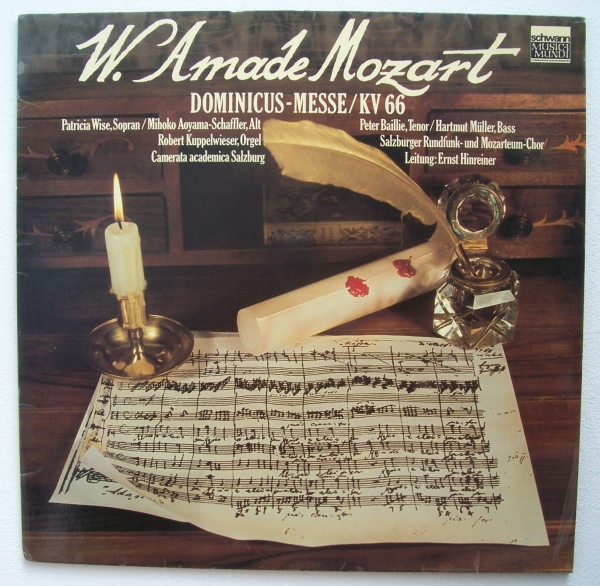 Wolfgang Amadeus Mozart (1756-1791) • Dominicus-Messe / KV 66 LP