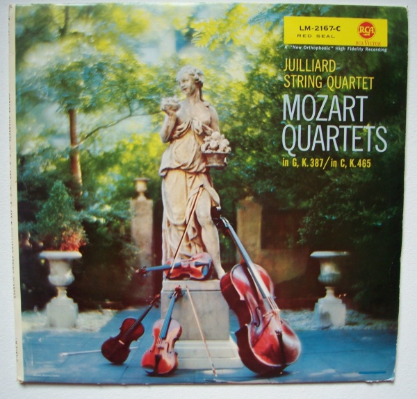 Mozart (1756-1791) • String Quartets LP • Juilliard String Quartet