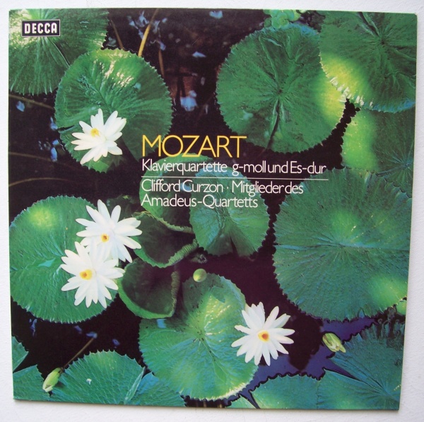 Mozart (1756-1791) • Klavierquartette LP • Clifford Curzon, Amadeus Quartett