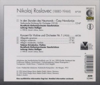 Nikolaj Roslavets (1880-1944) • In den Stunden des Neumonds CD