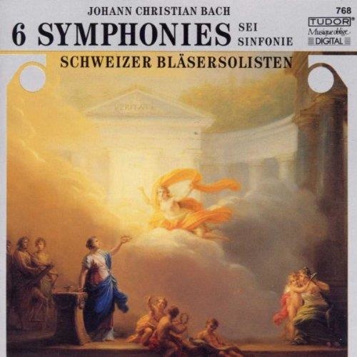 Johann Christian Bach (1735-1782) • 6 Symphonies CD