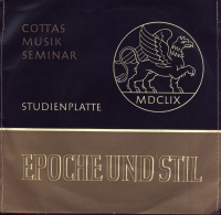Cottas Musik Seminar - Epoche und Stil 7"