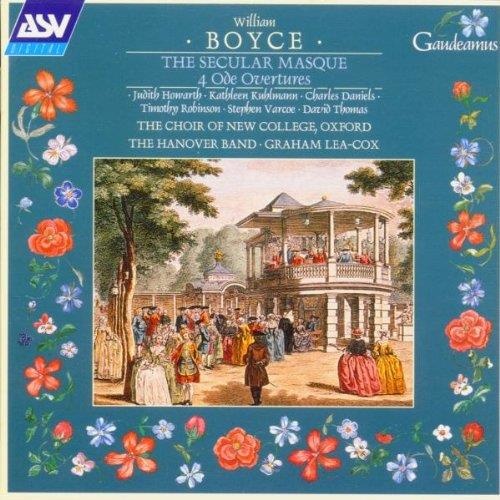 William Boyce (1711-1779) • The Secular Masque - 4 Ode Overtures CD